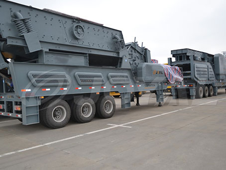 移動(dòng)反擊式破碎站